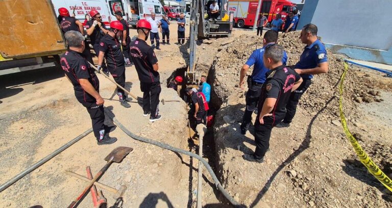 kahramanmarasta altyapi calismasinda gocuk oldu WCUkUczP