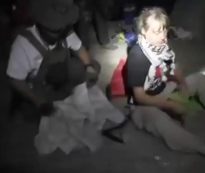 Aktivistlerin sakin tavrı